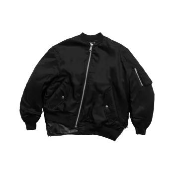 Comme Des Garçons Twisted Bomber Jacket