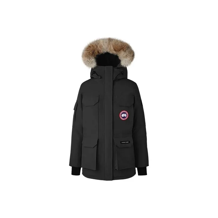 Canada Goose Expedition Series Down Jacket Asia Version, Winter Women's Black-0