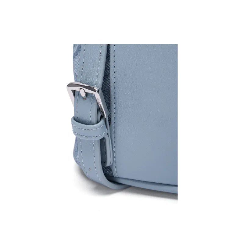 Hotwind PU Backpack Women's Blue-4