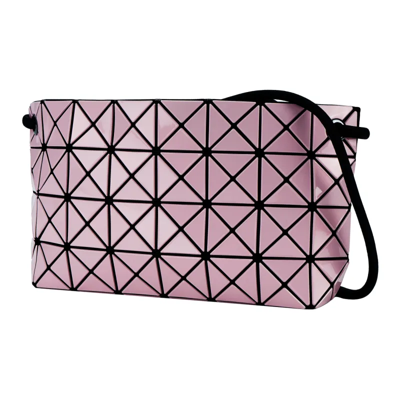 ISSEY MIYAKE PVC Resin Crossbody Bag, Shoulder Bag Women's Light Pink-1