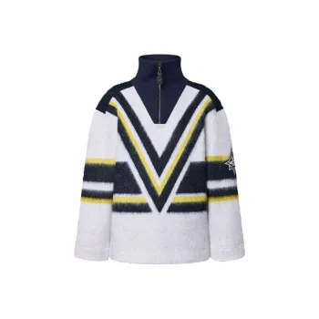 LOUIS VUITTON Mohair Hockey Stripes Pullover