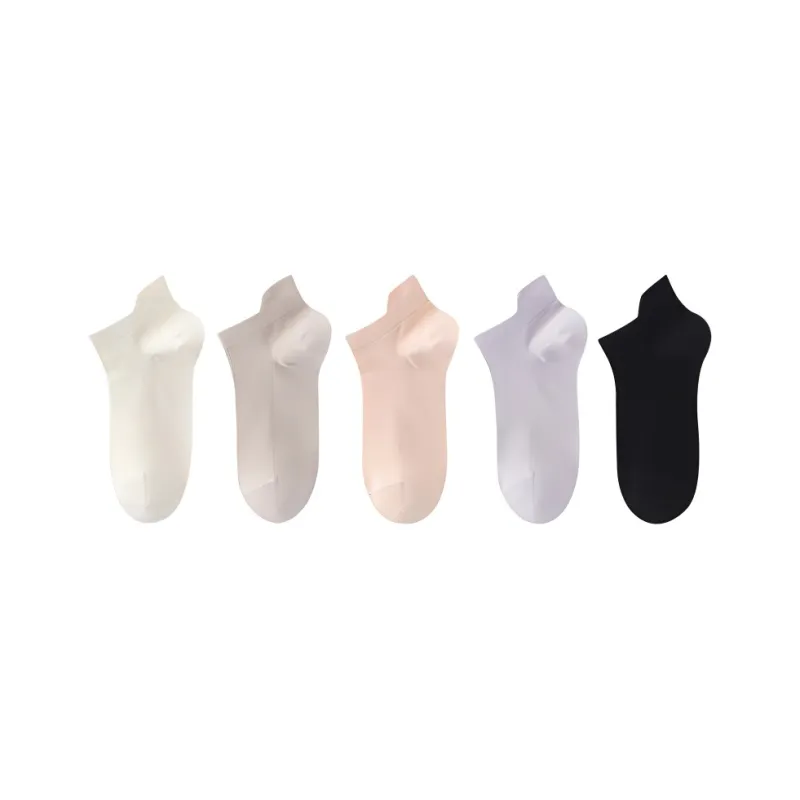 H YXIANG Ankle Socks Women's 5 Pack-27