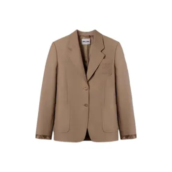 MIU MIU FW24 Jackets & Coats Women's Hazelnut