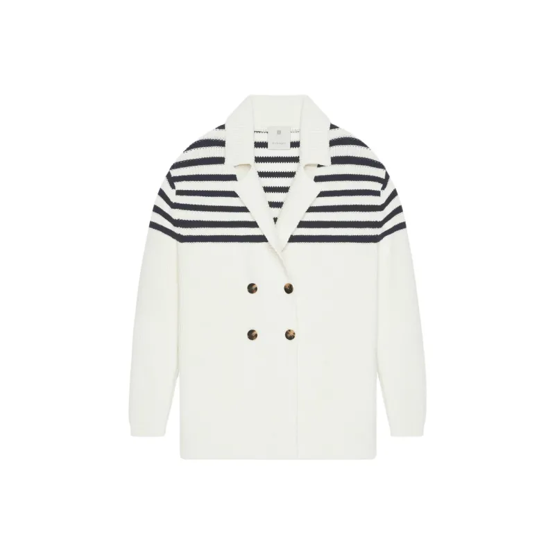 GIVENCHY FW24 Knitwear Women's Black White-0