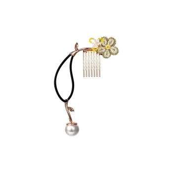 Cercoo Artificial Crystal Hair Brush Women's