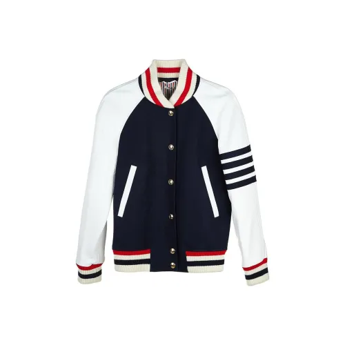 THOM BROWNE· Jackets & Coats Women's Marine Blue