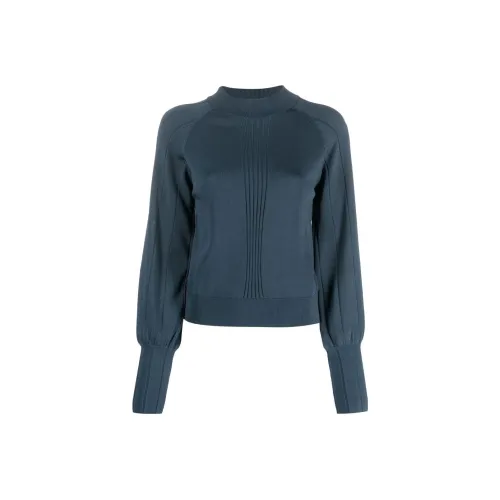 Patrizia Pepe Puff-sleeves Fine-knit Jumper