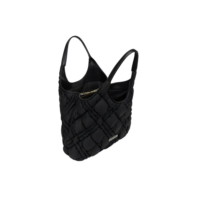 LOVE MOSCHINO Fabric Handbag Trumpets Women's Black-2