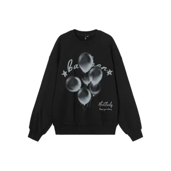 MEETLADY Sweatshirts Women's Black