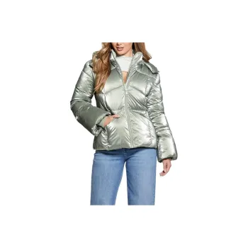 GUESS Jackets Coats Women's Light Green