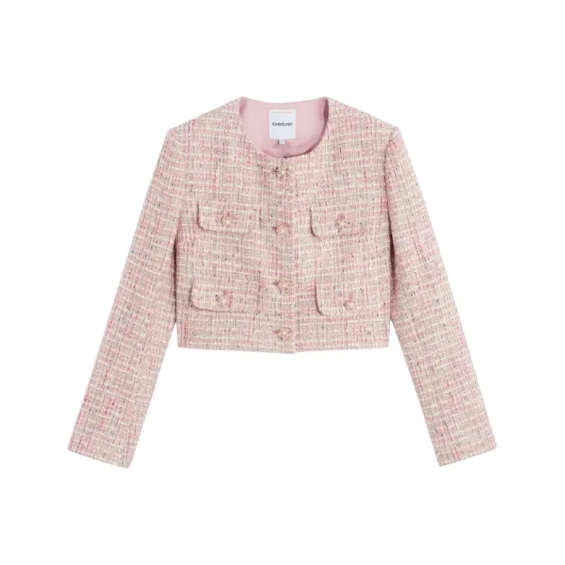 Bebe SS24 Jackets & Coats Women's Pink-0