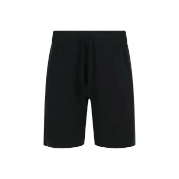 LANEUS Casual Shorts Men's Black