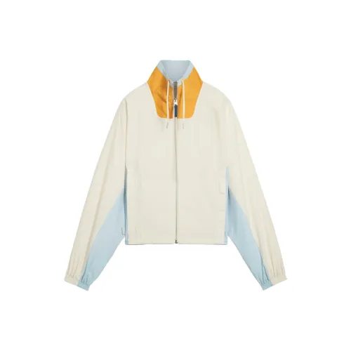 PUMA INFUSE RELAXED WOVEN JACKET Jackets Coats Women's Snow White