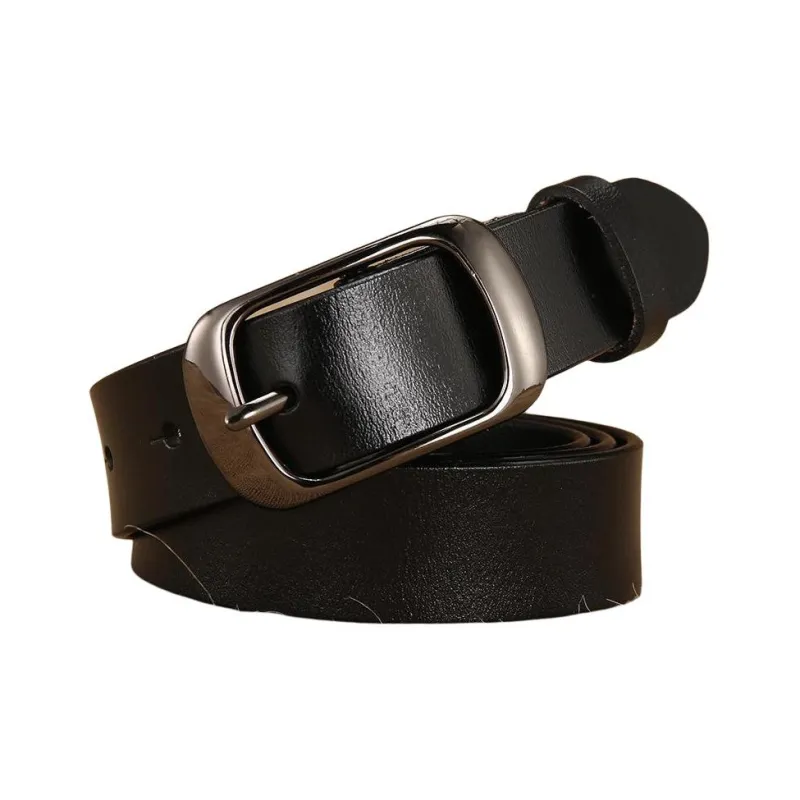 JEANSWEST Split Cow Leather Belts Women's 2.8CM-3
