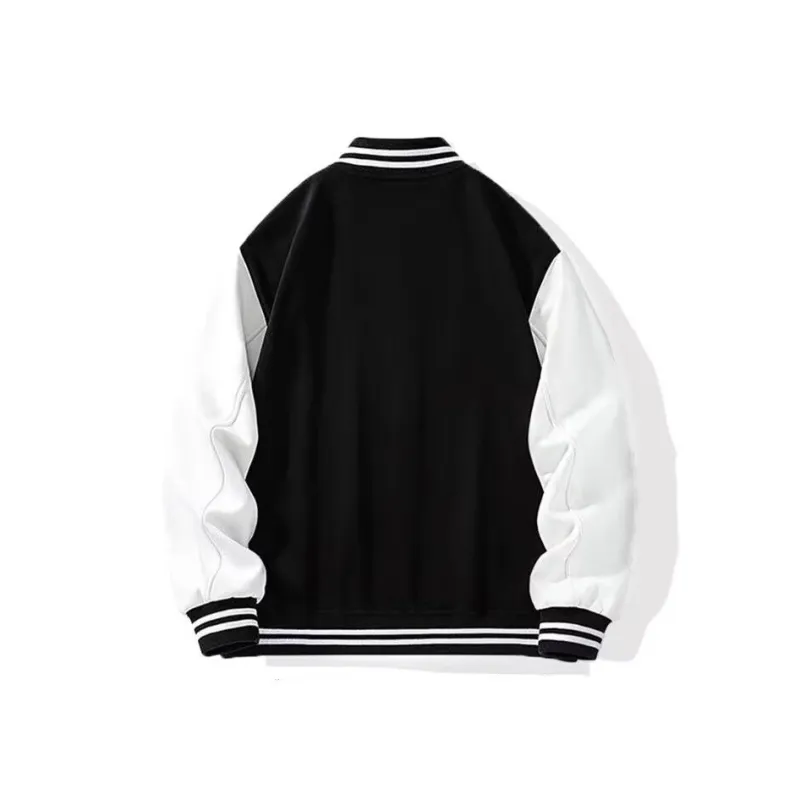 TONYBEAR Baseball Jacket Men's Black-1