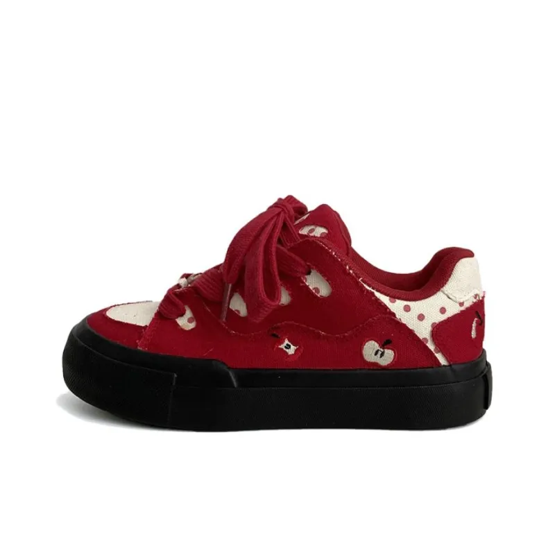 Than Than Me Slip Resistant And Breathable Low Top Skateboard Shoes Women's-4