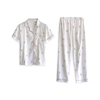 WANANNI Pajama Set Women's White