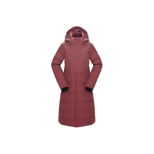 OZARK GEAR 샌달우드 레드 여성 다운 재킷