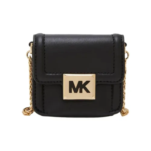 MICHAEL KORS Sonia Cowhide Leather Crossbody Bag Extra Small Women's Black