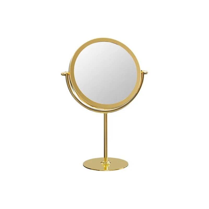JIXUAN Desktop Vanity Make Up Mirrors Rotating Magnification-0