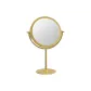 Gold High-Heel Style[Rotatable Makeup Mirror]1 Pc