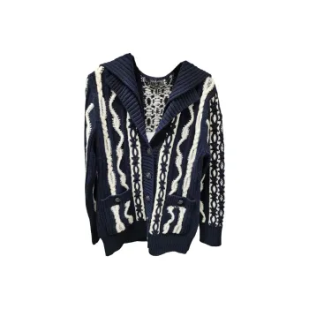 CHANEL 1986 1988 Cable Knit Cardigan