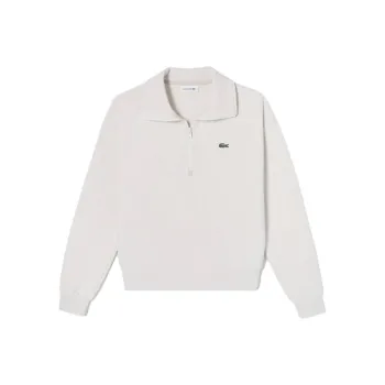 LACOSTE Sweatshirts Women's Cream White