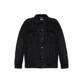 Adidas Originals Atlanta Embellished Straight Hem Jacket