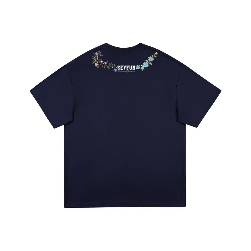 7 SEVFUN T-Shirt Unisex Ivory White-5
