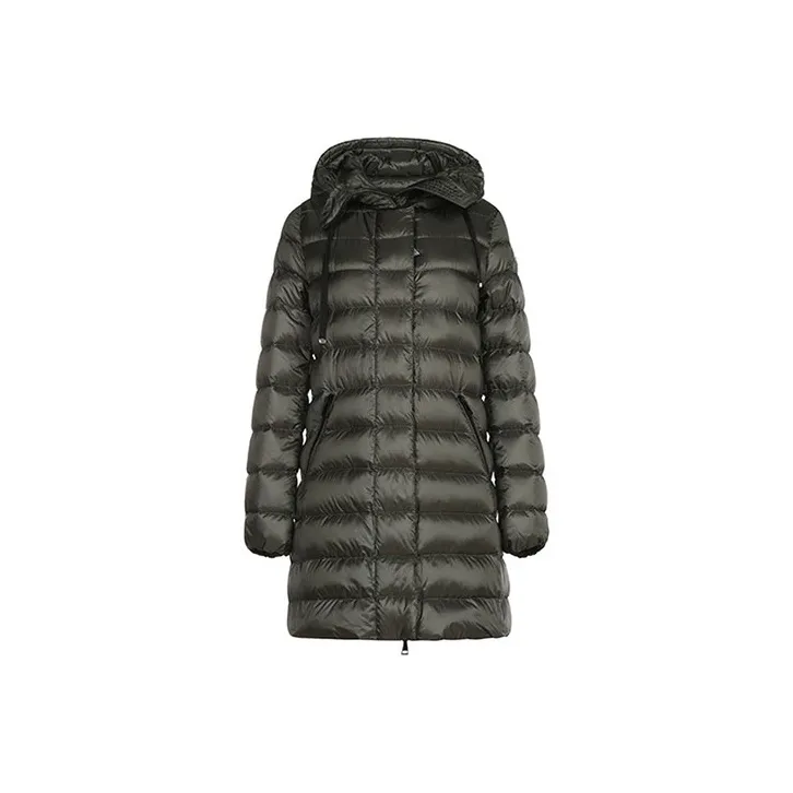 Moncler Gnosia Cowneck Long Jacket 'Army Green'-0