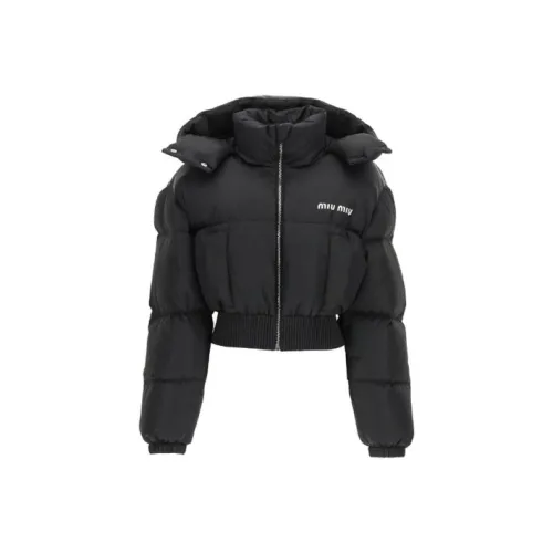 MIU MIU Down Jacket Women's Black