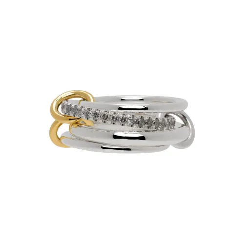 Spinelli Kilcollin Sterling Silver Luna Diamond Ring