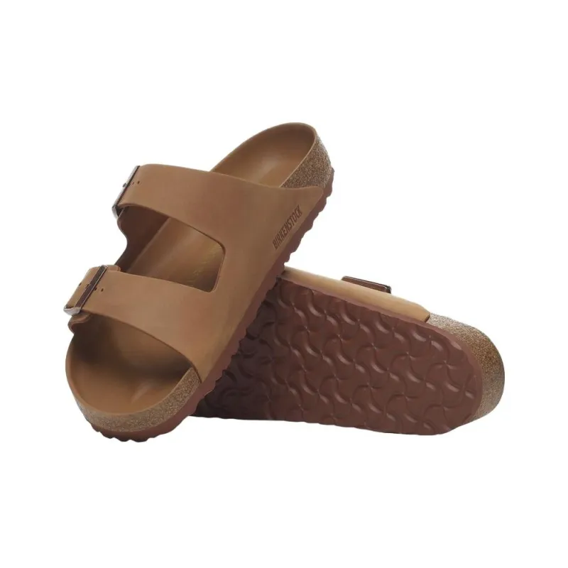 Birkenstock Arizona Slide Slippers Men's Brown-4