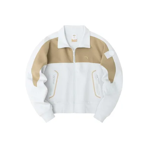 Anta Life Collection Jackets & Coats Women's Coix Seed Beige/Khaki Gold