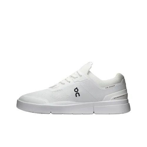 On The Roger Spin Anti Slip Wear Resistant Low Top Tennis Shoes Men
s White