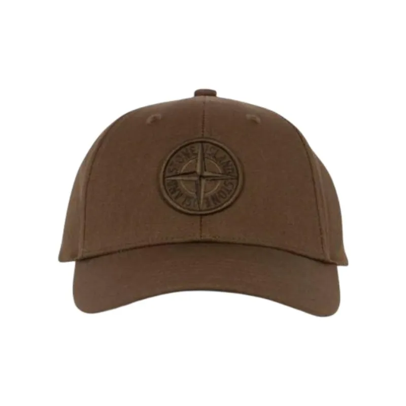 STONE ISLAND Logo Embroidered Baseball Cap-0
