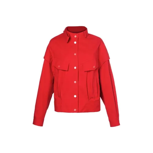 LOFT SHINE Jackets Women's Red