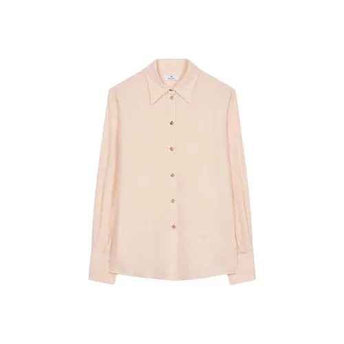 Paul Smith Spread collar Crepe Shirt