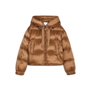 MaxMara Hooded Padded Coat