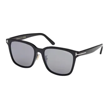 TF Acetate Square Sunglasses Unisex Black