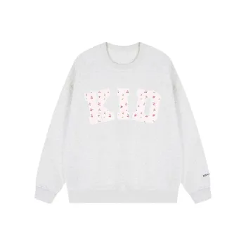 PAZZO Trendy Brand Floral Embroidered Crew Neck Sweatshirt Women's