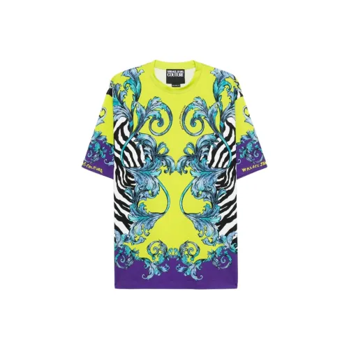 VERSACE JEANS COUTURE Zebra Barocco print T shirt