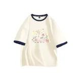 Beige Navy Blue