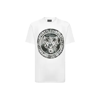 PLEIN SPORT Graphic print Cotton T shirt