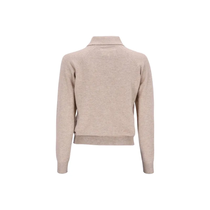 Maison Margiela Polo Shirt Women's Walnut Wood-1