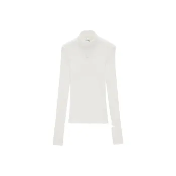 COURREGES High Neck Knitted Jumper