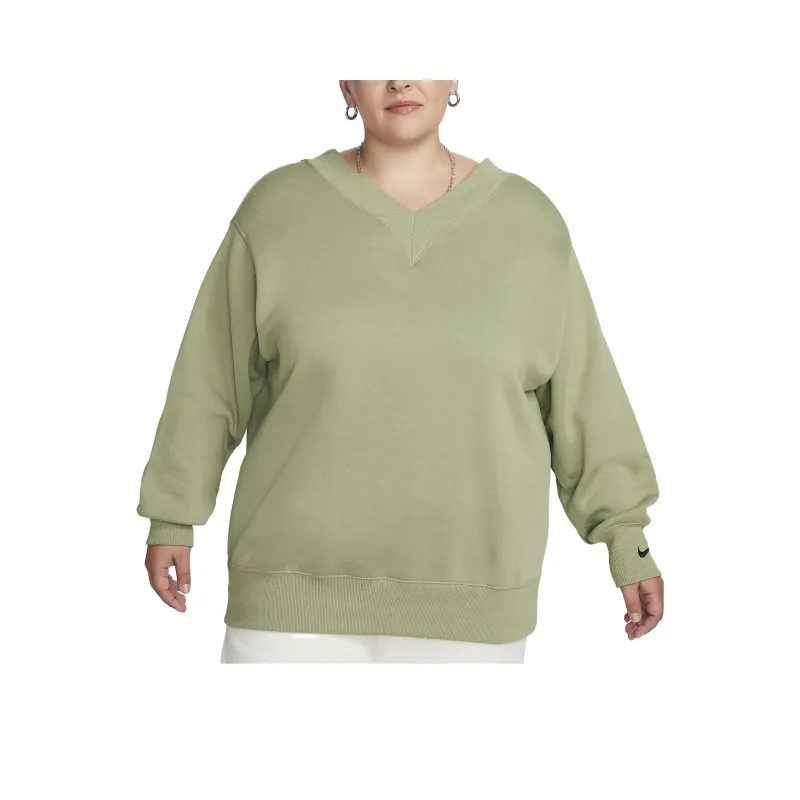 Nike Sportswear Phoenix Fleece Sweatshirt Women's Green-0