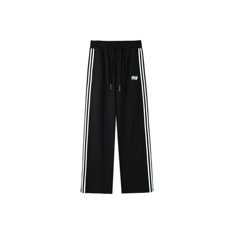TENGXUNSHIPINCAOCHANGDI Casual Sportswear Unisex Black-3