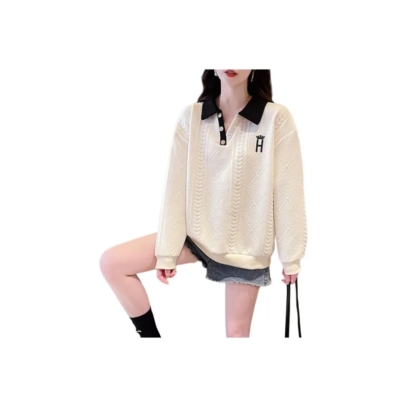 Flowers In Water Sweatshirt Women's-0