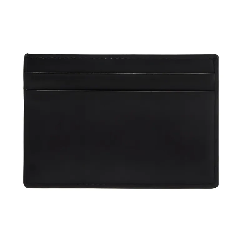 Furla Soft Cow Leather Card Holder Card Holder Women's Black-1